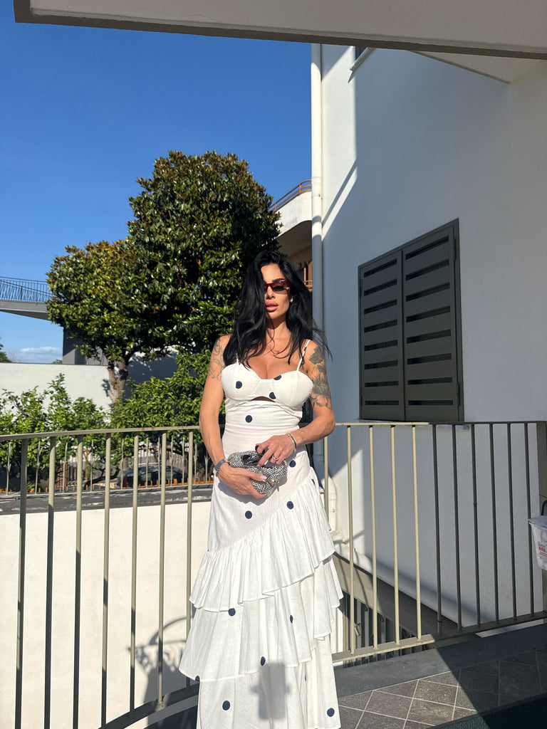 Maxidress pois by lumina