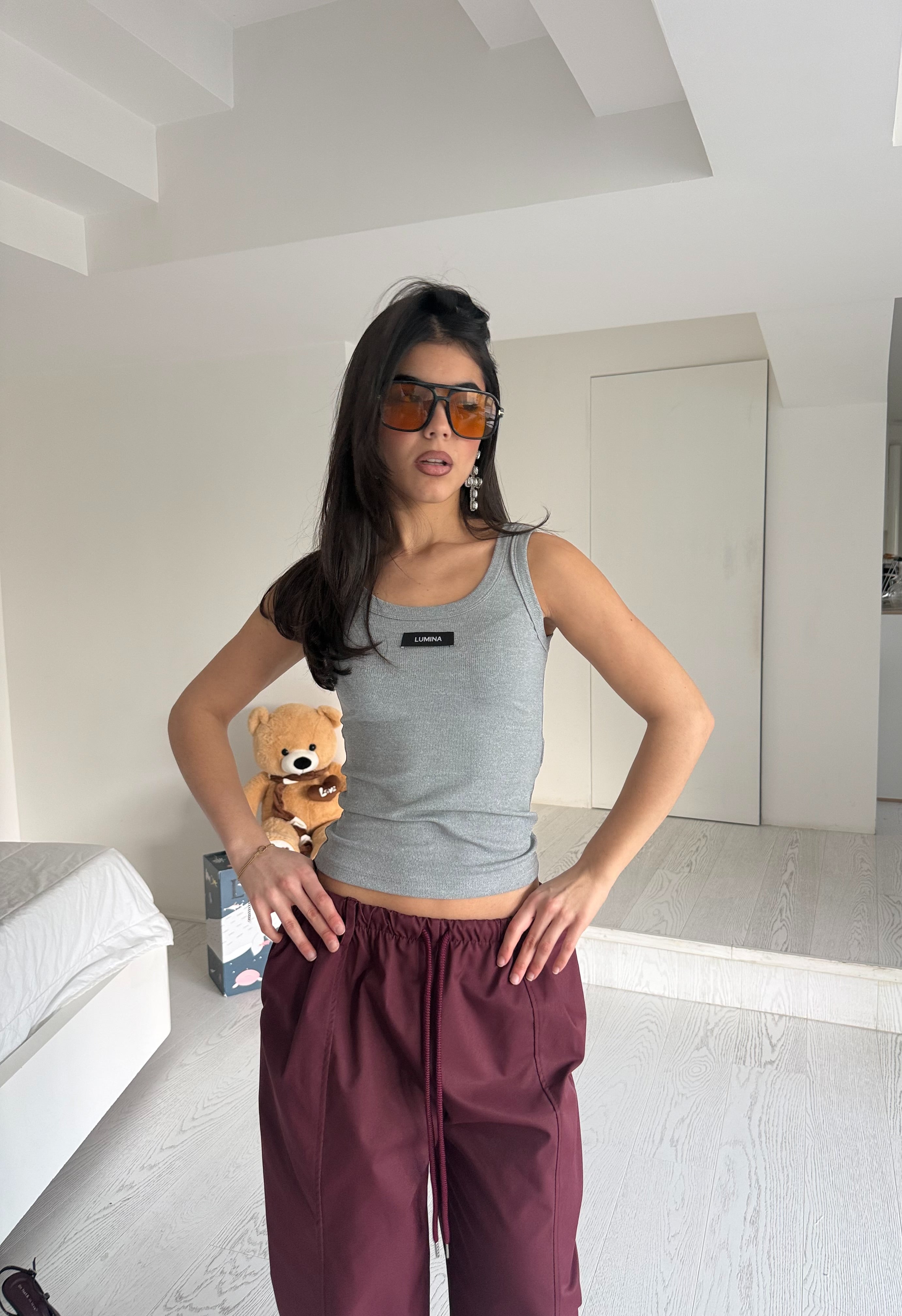 Canotta lady by lumina(2colori)