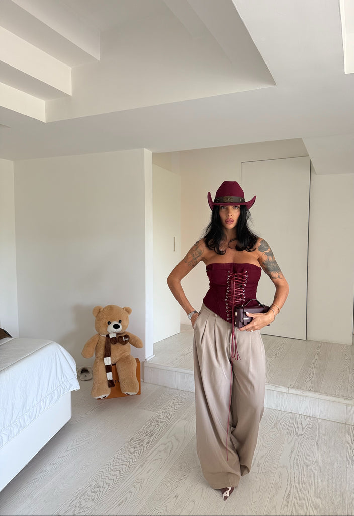 Pantalone Camilla beige