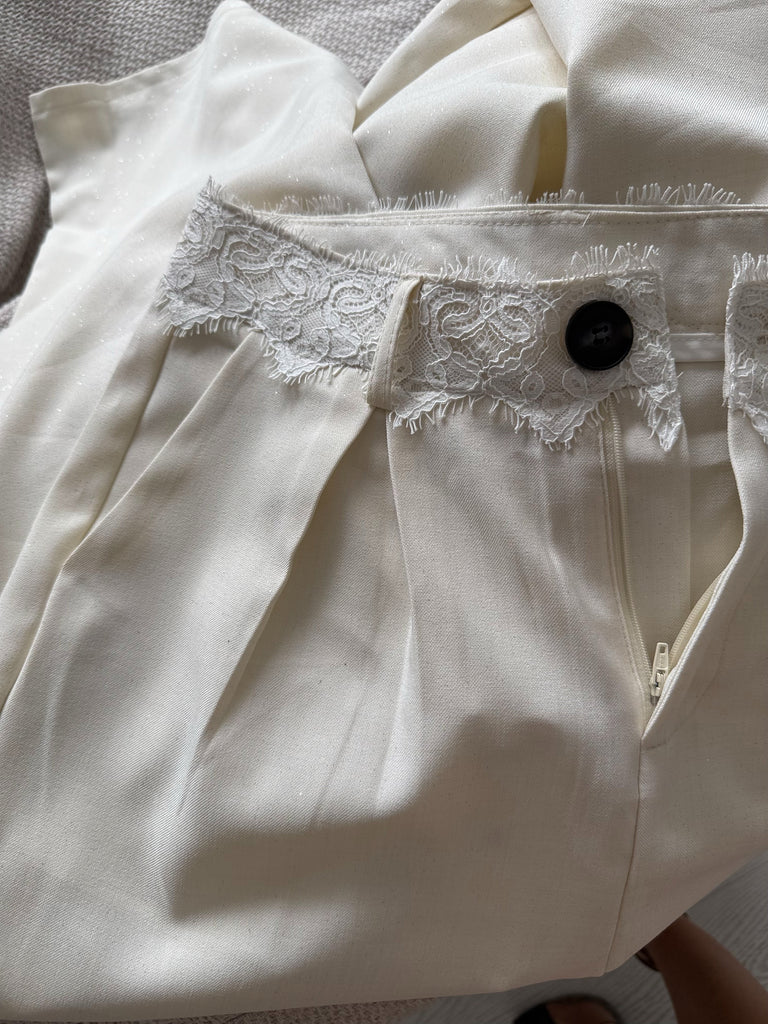 Pantalone Sara panna